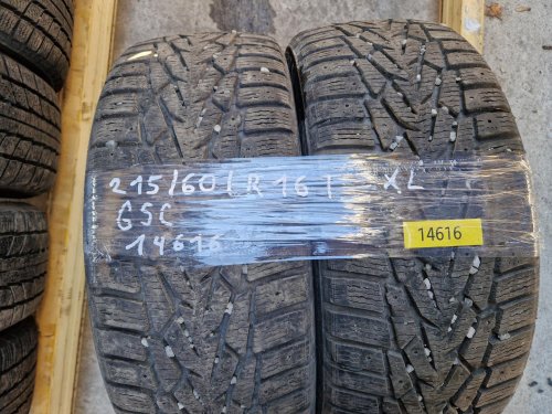 2 KS ZIMNÍ PNEUMATIKA NOKIAN TYRES NORDMAN 7 - 215/60 R16 99T XL - 14616