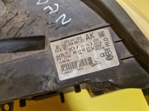 LEVÉ PŘEDNÍ BI-XENON SVĚTLO AUDI A6 , C6 - 16060