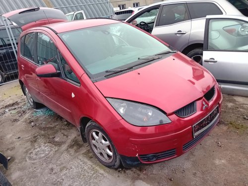 Mitsubishi Colt 1.3 LPG ( 135930 ) 70kW r.2007 červená na náhradní díly