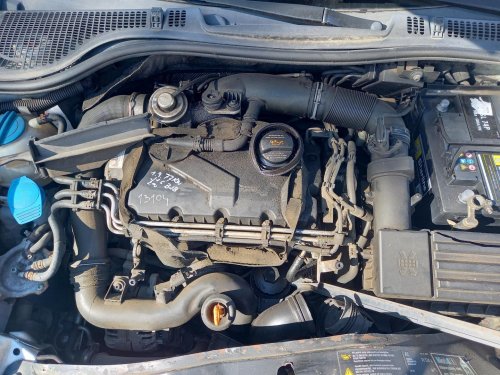 MOTOR BJB - 1.9 TDI, 77kW - VW GOLF V, TOURAN, PASSAT B6.../ ŠKODA OCTAVIA II/ AUDI A3 II/ SEAT ALTEA, LEON II... - 13104