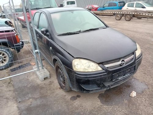 Opel Corsa C 1.2 ( Z12XE ) 55kW r.2003 černá  na náhradní díly