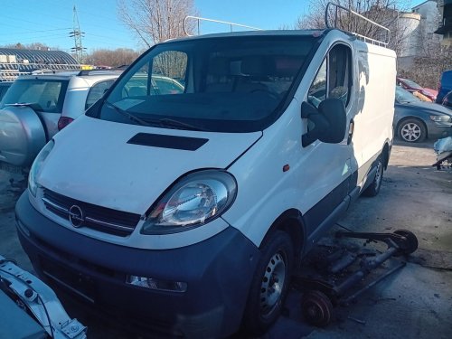 Opel Vivaro 1.9 DTI ( F9QU7 ) 74kW r.2002 bílá na náhradní díly