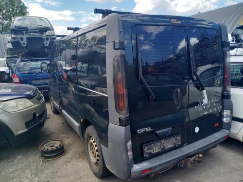 Opel Vivaro 1.9 DTI ( F9QU7 ) 74kW r.2002 zelená na náhradní díly 