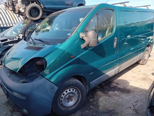 Opel Vivaro 2.5 DTI ( G9U - B7 ) 99kW r.2003 zelená na náhradní díly