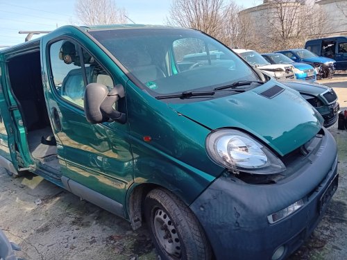 Opel Vivaro 2.5 DTI ( G9U - B7 ) 99kW r.2003 zelená na náhradní díly