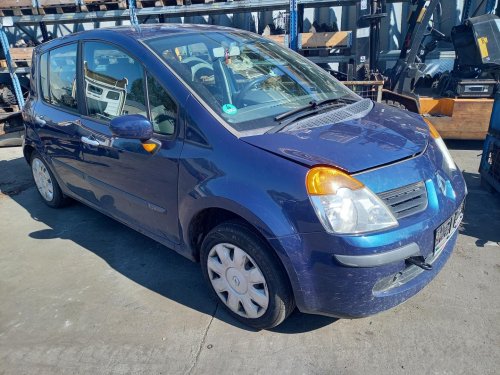 Renault Modus 1.2 ( D4FD7 ) 55kW r.2006 modrá na náhradní díly  