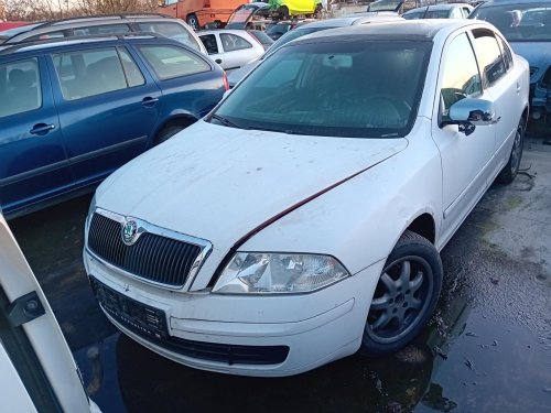 Škoda Octavia II 1.9 TDI ( BJB ) 77kW r.2005 bílá  na náhradní díly