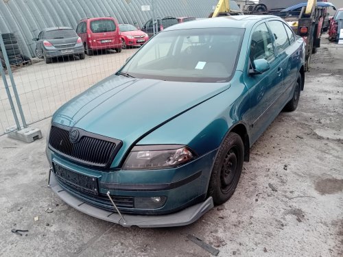 Škoda Octavia II 1.9 TDI ( BJB ) 77kW r.2005 modrozelená  na náhradní díly