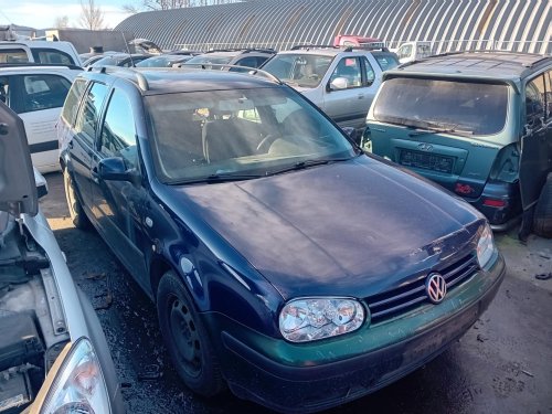 Volkswagen Golf IV 1.9 TDI ( AGR ) 66kW r.2000 modrá  na náhradní díly