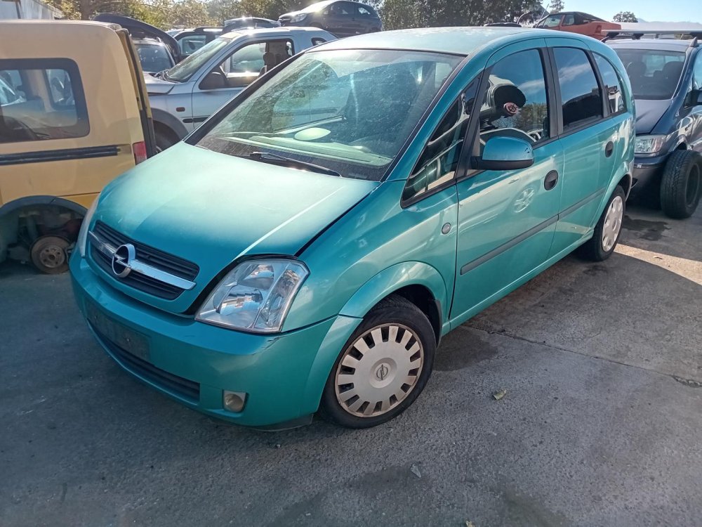   Opel Meriva A 1.6 ( Z16SE ) 64kW r.2003 zelená na náhradní díly