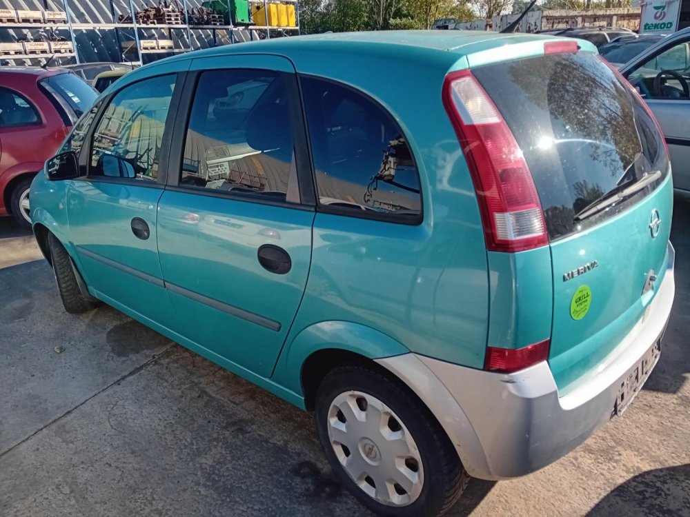   Opel Meriva A 1.6 ( Z16SE ) 64kW r.2003 zelená na náhradní díly