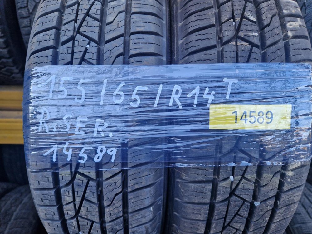 2 KS CELOROČNÍ PNEUMATIKA ROADHOG RGAS01 - 155/65 R14 75T - 14589