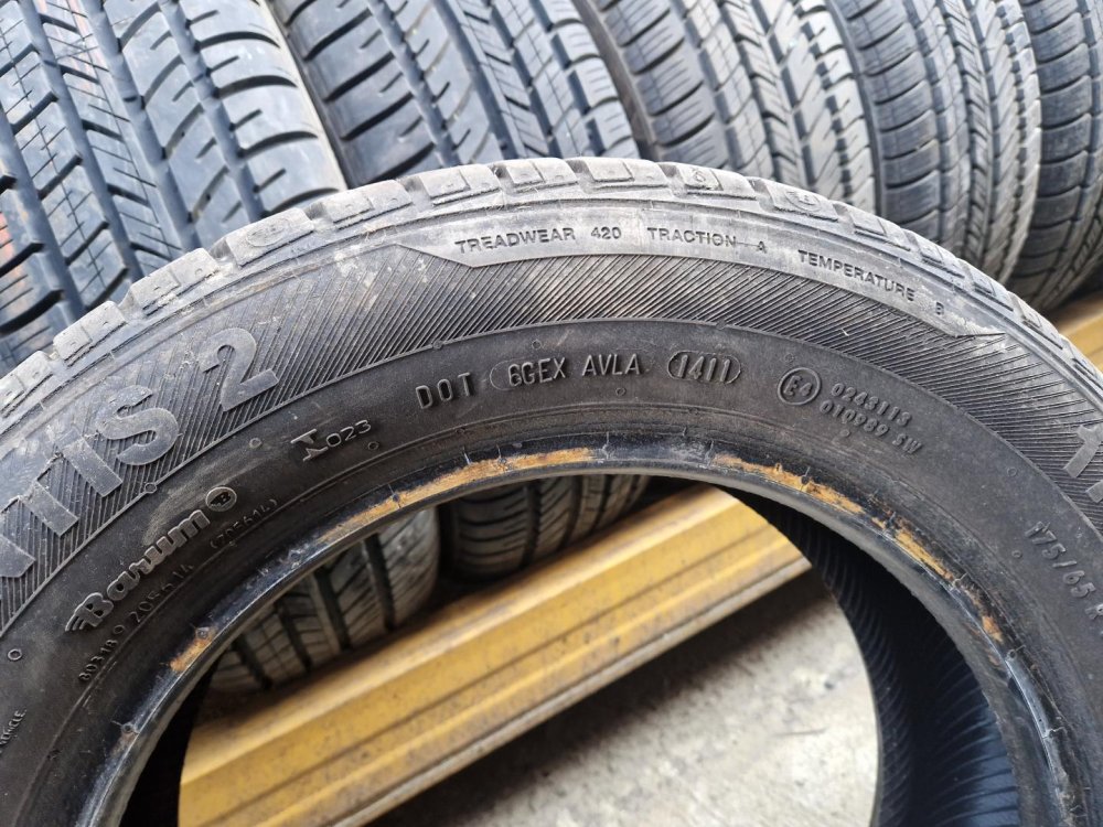 2 KS LETNÍ PNEUMATIKA BARUM 175/65 R14 82T - 12138