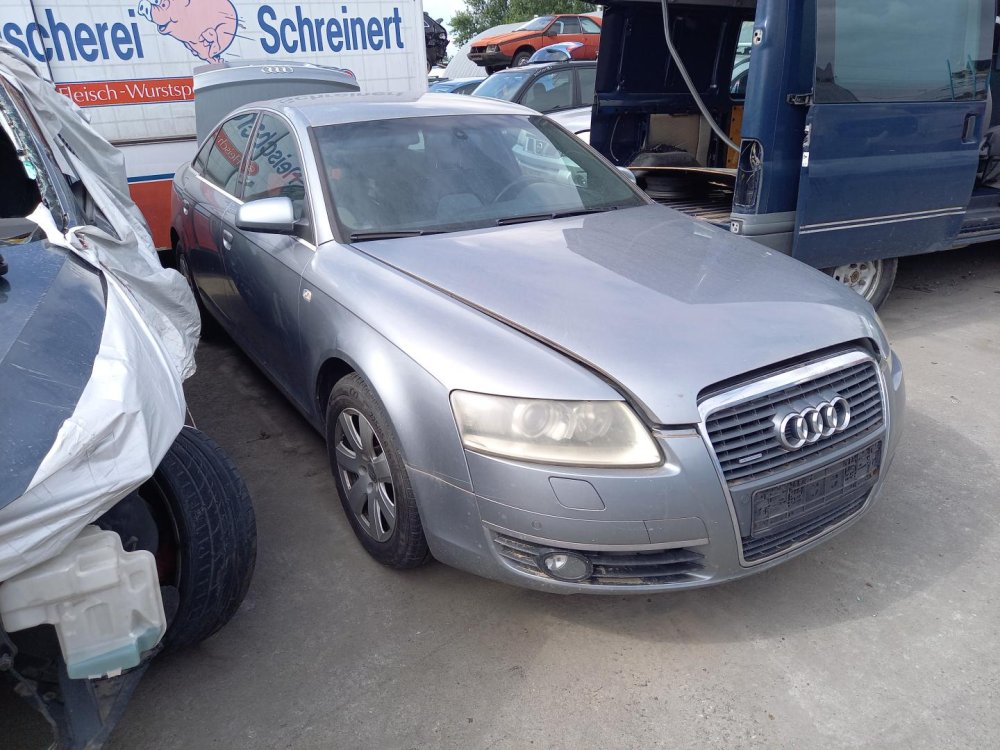 Audi A6 C6 3.0 TDI ( ASB ) 171kW r.2007 šedá na náhradní díly  