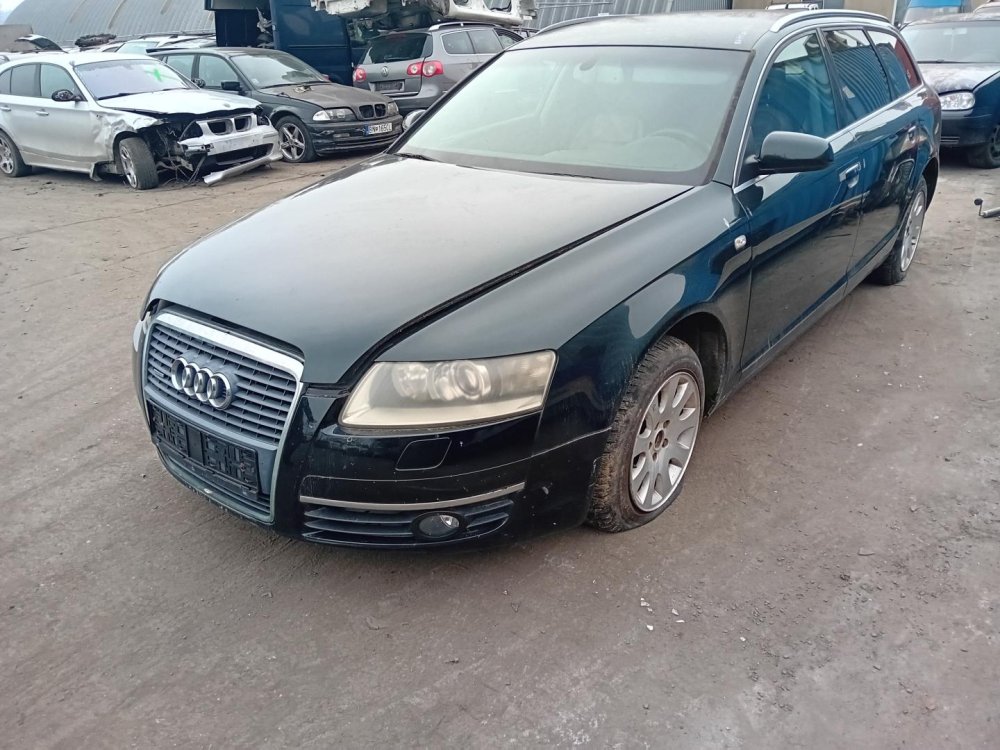 Audi A6 C6 3.0 TDI ( BMK ) 165kW r.2005 zelená na náhradní díly