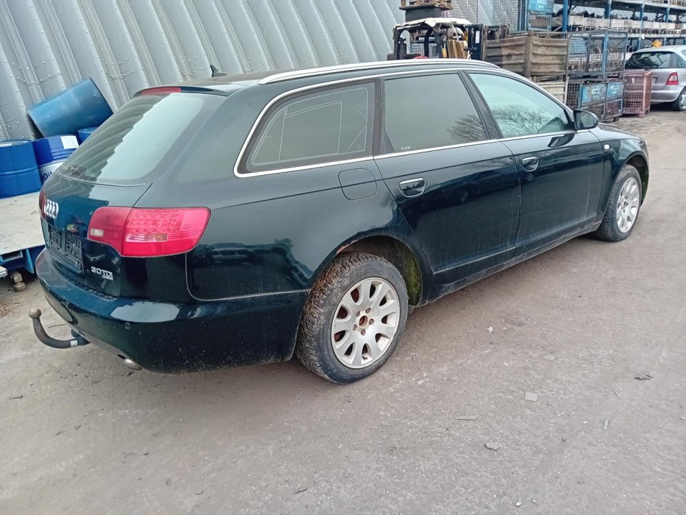 Audi A6 C6 3.0 TDI ( BMK ) 165kW r.2005 zelená na náhradní díly