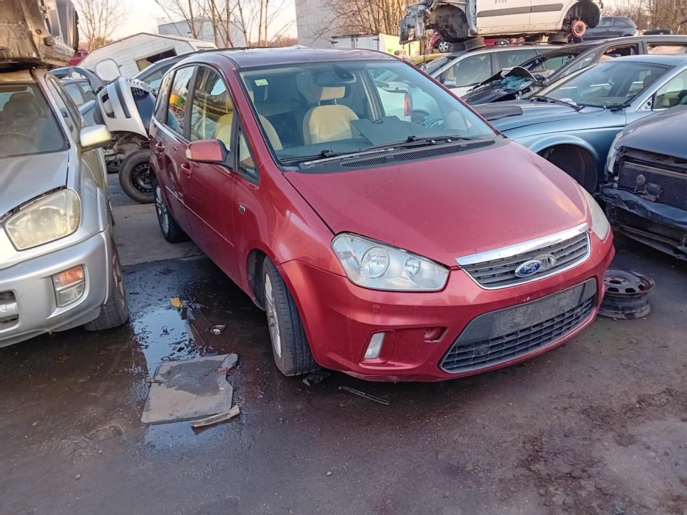 Ford C-Max 2.0 TDCI ( G6DD ) 100kW r.2008 červená na náhradní díly