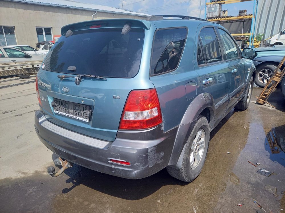 Kia Sorento 2.5 CRDi 4WD ( D4CB ) 103kW r.2003 modrozelená na náhradní díly  