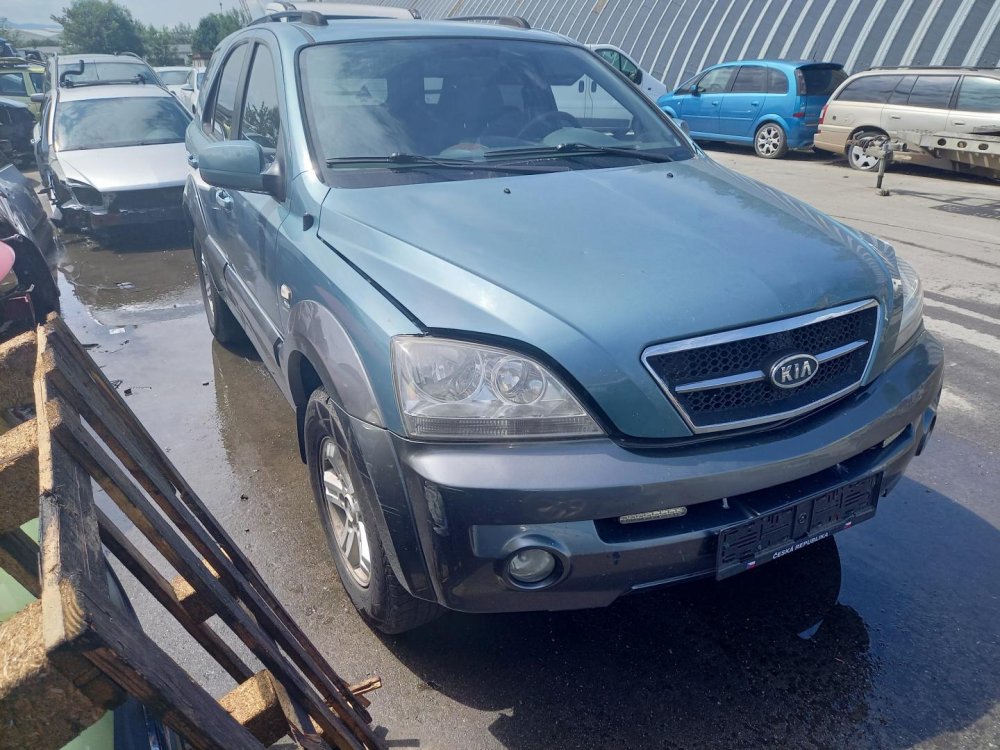 Kia Sorento 2.5 CRDi 4WD ( D4CB ) 103kW r.2003 modrozelená na náhradní díly  