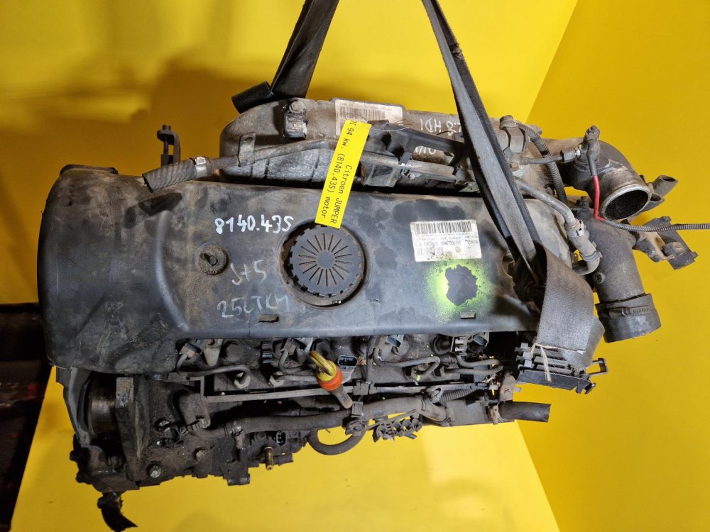 MOTOR 8140.43S - 2.8 HDI, JTD - 94KW, CITROEN JUMPER, PEUGEOT BOXER, FIAT DUCATO, IVECO DAILY III - 13116