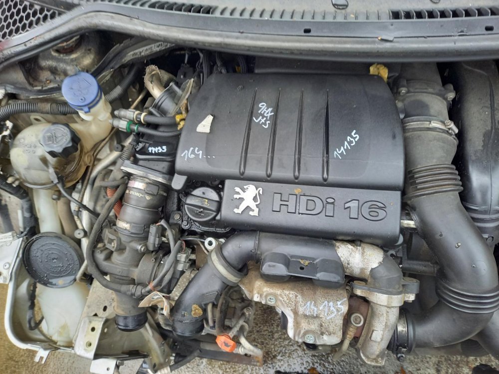 Motor 9HX 1.6 HDi / TDCi / MZ-CD 66kW / 80kW - Peugeot / Citroen / Ford / Mazda / Volvo - 14135