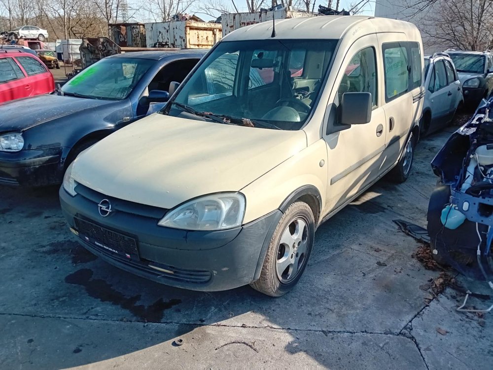 Opel Combo 1.7 D ( Y17DT ) 55kW r.2002 žlutá na náhradní díly