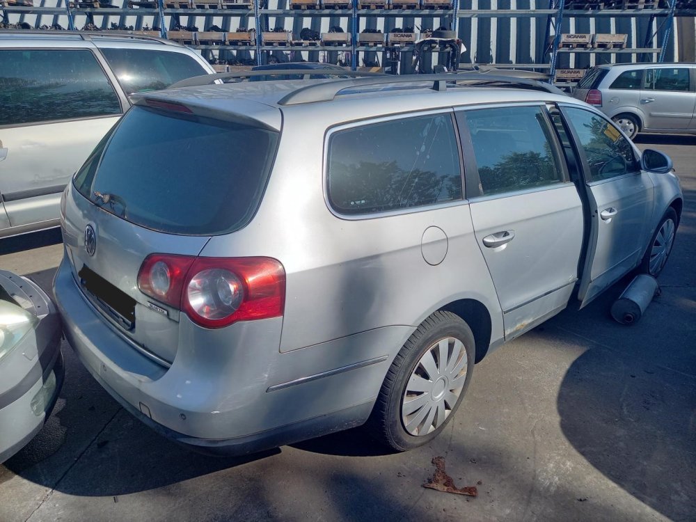 Volkswagen Passat B6 2.0 TDI ( BKP ) 103kW r.2006 stříbrná na náhradní díly  